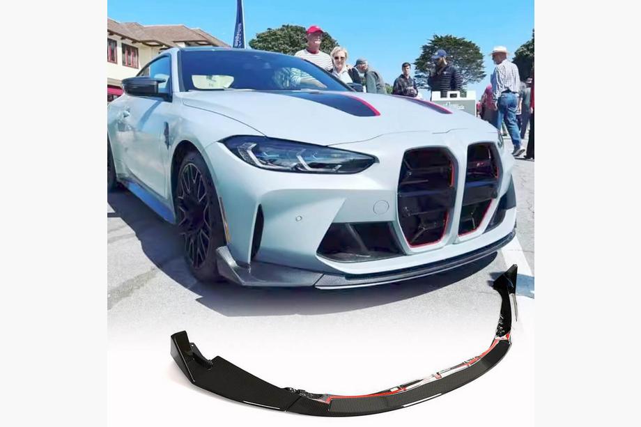 BMW 3. rad G20/G21 2018– Predný lip spojler nárazníka Lip V2 (pre G80, karbón) Image