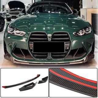 Lip na predný nárazník Lip V3 (pre G80, karbón) BMW 3. rad G20/G21 2018– fotografia 1