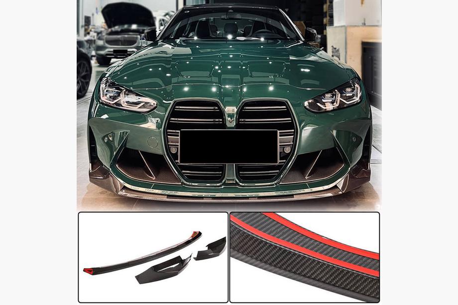 BMW 4. séria G22/23/26 2020– Predný splitter Carbon V4 (pre G82/G83) Image