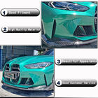 BMW 4. séria G22/23/26 2020– Predný splitter Lip V6 (pre G82/G83, karbón) fotografia 3