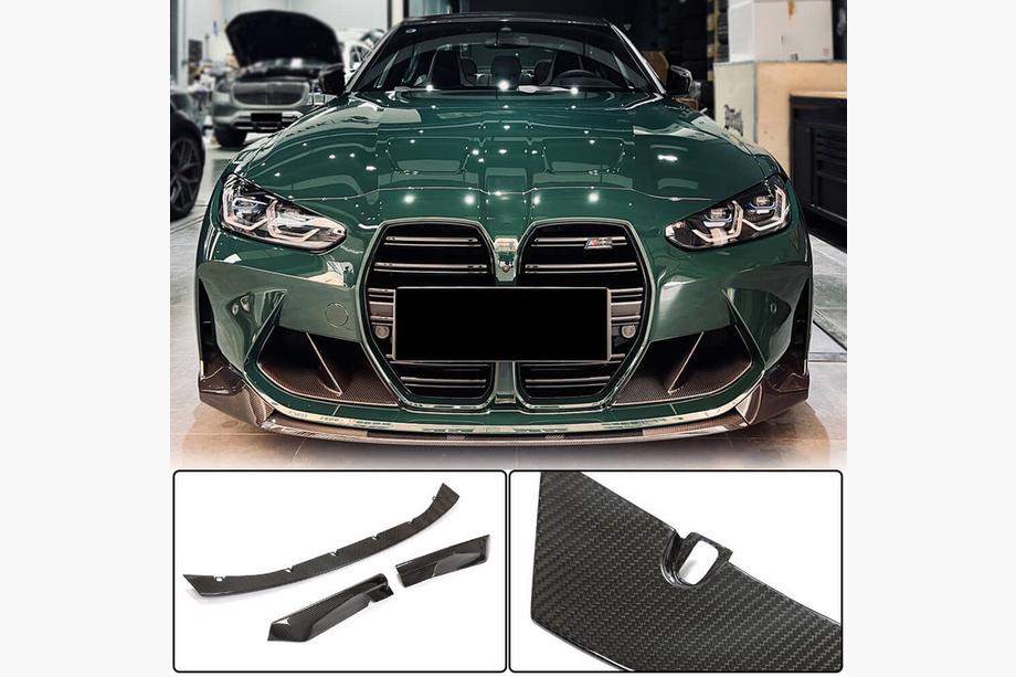 BMW 4. séria G22/23/26 2020– Predný splitter Lip V7 (pre G82/G83, karbón) Image