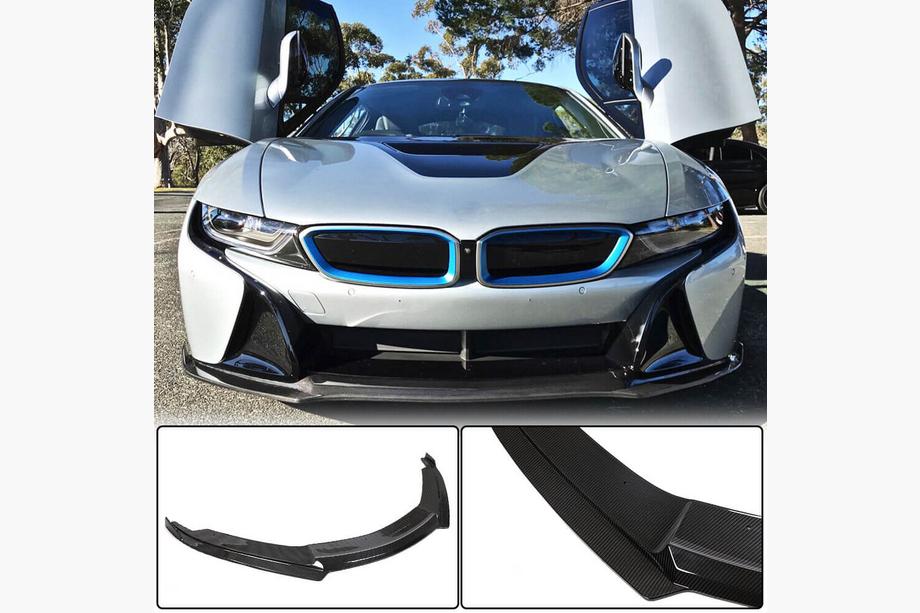 BMW I8 2014–2020 Predný lip spojler na nárazník (Karbon) Image