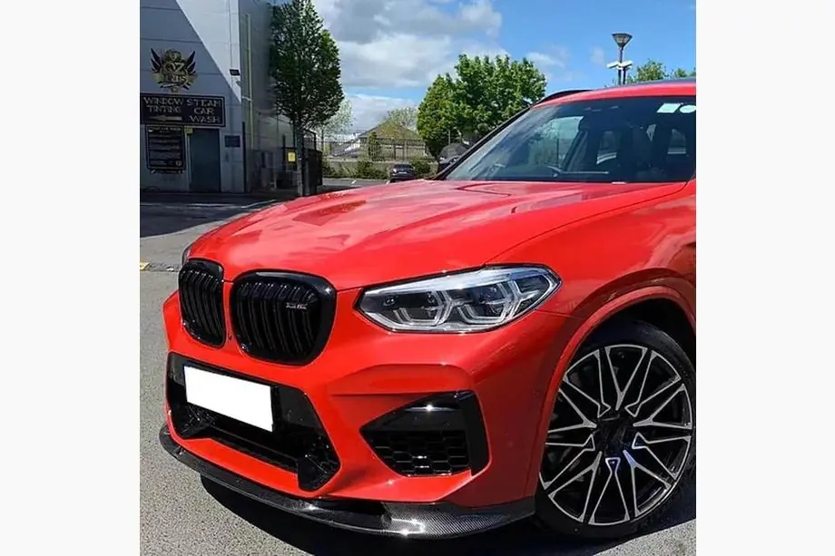 BMW X3 G01 2018– Lip spojler predného nárazníka Lip V2 (pre F97 2018-2021, karbón) Fotografia 3