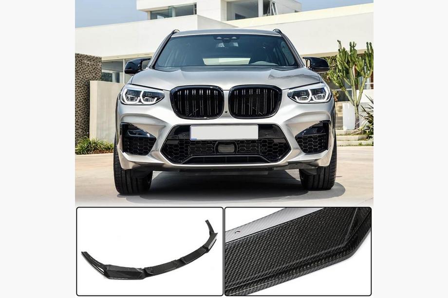 BMW X3 G01 2018– Predný lip spojler nárazníka Lip V1 (pre F97 2018-2021, karbón) Fotografia 1