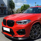 BMW X4 G02 2018– Predný nárazníkový lip Lip V2 (pre F98 2018-2021, karbón) fotografia 3