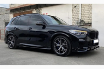 BMW X5 G05 2019–2026 Paradigm V-3 predný lip spojler (2018-2022, čierny lesk) fotografia 2