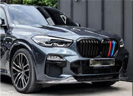 BMW X5 G05 2019–2026 Predný lip spoiler nárazníka Paradigm V-4 (2018-2022, pravý karbón) fotografia 2