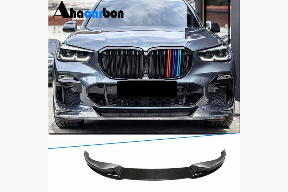 BMW X5 G05 2019–2026 Lip spojler predného nárazníka FRP V5 (2019-2022 M-Sport) Image
