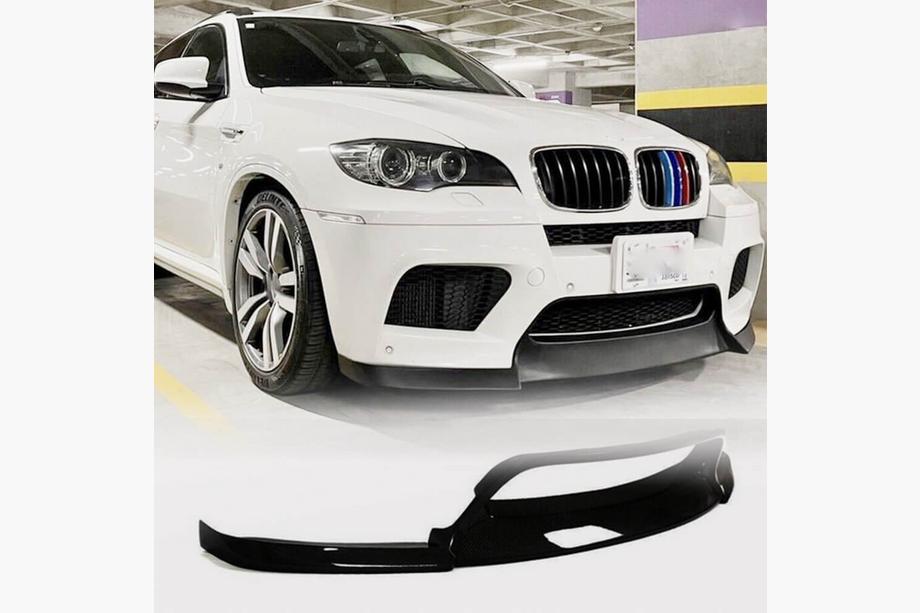 BMW X6 E71 2008–2014 Predný lip spojler nárazníka FRP (pre X6M 2010-2014) Image