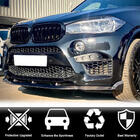 BMW X5 F15 2013–2018 Lip na predný nárazník Lip V3 (pre F85, karbón) fotografia 4
