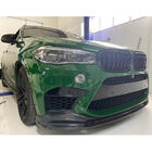 BMW X6 F16 2014–2019 Predný lip spoiler nárazníka Lip V2 (pre F86, karbón) fotografia 5
