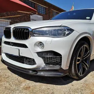 Predný lip spoiler nárazníka Lip V2 (pre F86, karbón) fotografia 1