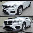 BMW X6 F16 2014–2019 Predný nárazníkový lip spojler Lip V1 (pre Base, Carbon) fotografia 3