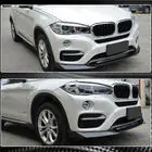 BMW X6 F16 2014–2019 Predný nárazníkový lip spojler Lip V1 (pre Base, Carbon) fotografia 4