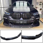 BMW X6 G06 2019–2027 Lip lišta predného nárazníka (pre M-Sport 2018-2022, karbón) fotografia 1