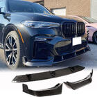 BMW X7 G07 2019– Lišta/spoiler predného nárazníka (pre M-Sport 2019-2022, karbón) fotografia 3