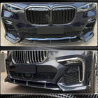 BMW X7 G07 2019– Lišta/spoiler predného nárazníka (pre M-Sport 2019-2022, karbón) fotografia 13