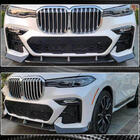 BMW X7 G07 2019– Lišta/spoiler predného nárazníka (pre M-Sport 2019-2022, karbón) fotografia 14