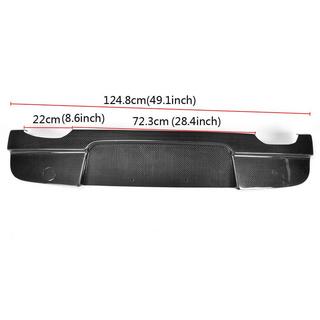 Difúzor zadného nárazníka V3 (pre E87 M-Sport, karbón) BMW 1 Series E81/E82/E87/E88 2004–2011 fotografia 2