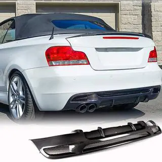 Difúzor zadného nárazníka V1 (pre E82/E88 M-Sport, karbón) fotografia 1
