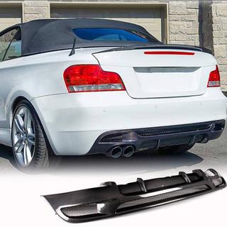 Difúzor zadného nárazníka V2 (pre E82/E88 M-Sport, karbón) BMW 1 Series E81/E82/E87/E88 2004–2011 fotografia 2