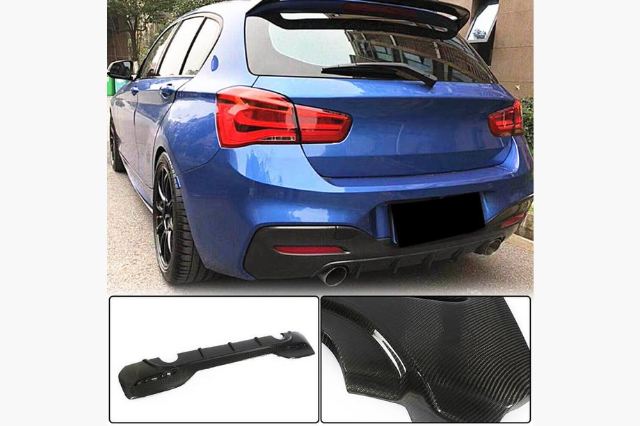 BMW 1. séria F20/F21 2011–2019 Difúzor zadného nárazníka (pre M-Sport 2015-2019, karbón) Image