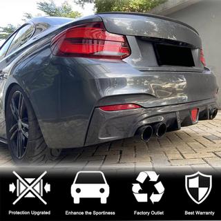 Difúzor zadného nárazníka V2 (pre F22/F23 M-Sport, karbón) BMW 2. séria F22/F23 2014–2021 fotografia 3