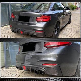 Difúzor zadného nárazníka V2 (pre F22/F23 M-Sport, karbón) BMW 2. séria F22/F23 2014–2021 fotografia 4