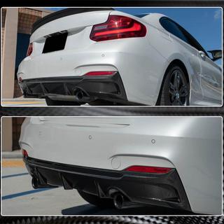 Difúzor zadného nárazníka V3 (pre F22/F23 M-Sport, karbón) BMW 2. séria F22/F23 2014–2021 fotografia 4