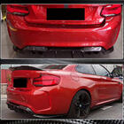 BMW 2. séria F22/F23 2014–2021 Difúzor zadného nárazníka V2 (pre F87 M2/M2C, karbón) fotografia 9