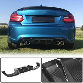 Difúzor zadného nárazníka V6 (pre F87 M2/M2С, karbón) BMW 2. séria F22/F23 2014–2021 fotografia 1