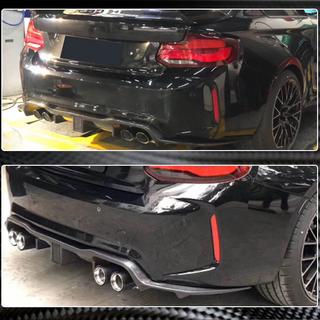 Difúzor zadného nárazníka V7 (pre F87 M2/M2C, karbón) BMW 2. séria F22/F23 2014–2021 fotografia 3