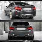 BMW 2. séria F22/F23 2014–2021 Difúzor zadného nárazníka V5 (pre F87 M2/M2C, karbón) fotografia 5