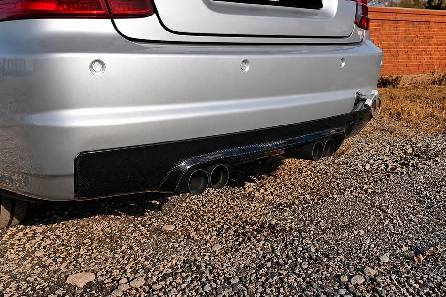 BMW 3 E46 1998–2006 Difúzor zadného nárazníka V2 (pre M3, karbón) Fotografia 4