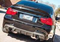 BMW 3 rad E90/E91 2005–2011 Difúzor zadného nárazníka FRP V5 (pre E90 M Sport) fotografia 6