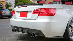 BMW 3. séria E92/E93 2006–2013 Difúzor zadného nárazníka V1 (pre M-Sport, karbón) fotografia 4