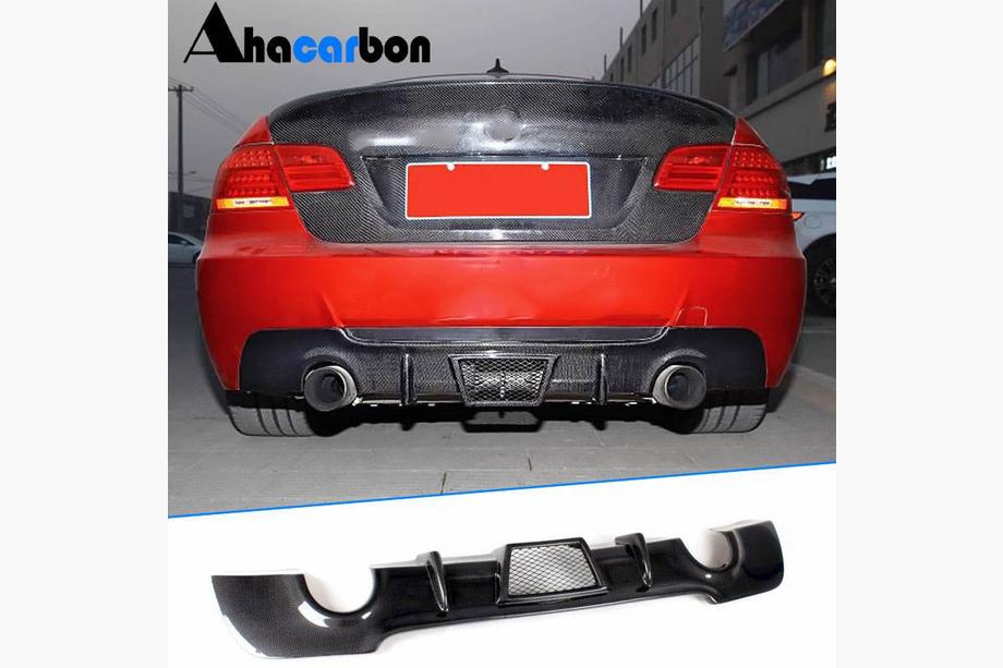 BMW 3. séria E92/E93 2006–2013 Difúzor zadného nárazníka (pre M-Sport, karbón) Image