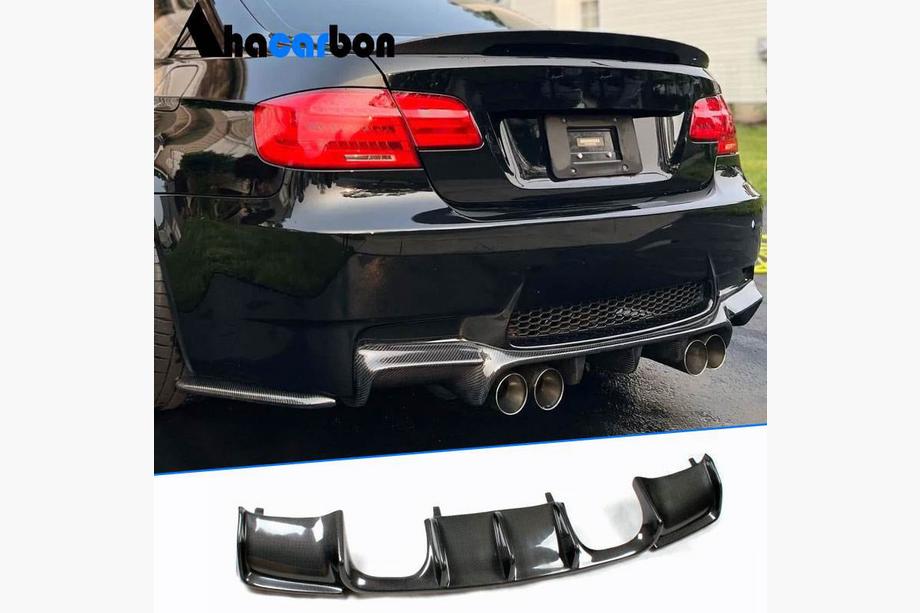 BMW 3 rad E90/E91 2005–2011 Difúzor zadného nárazníka Carbon V2 (pre E92/E93 M3) Image