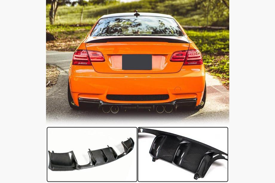 BMW 3 rad E90/E91 2005–2011 Difúzor zadného nárazníka V-Style (pre M3, karbón) Image