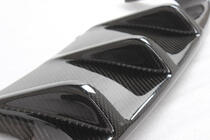 BMW 3. séria E92/E93 2006–2013 Difúzor zadného nárazníka H2-Style (pre M3, karbón) fotografia 8