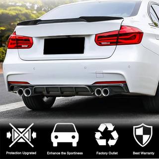 Difúzor zadného nárazníka V4 (pre F30 M-Sport, karbón) BMW rad 3 F30/F31 2012–2019 fotografia 3