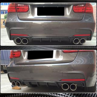 Difúzor zadného nárazníka V4 (pre F30 M-Sport, karbón) BMW rad 3 F30/F31 2012–2019 fotografia 4
