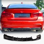BMW rad 3 F30/F31 2012–2019 Difúzor zadného nárazníka Carbon V6 (pre M-Sport) fotografia 1