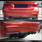 BMW rad 3 F30/F31 2012–2019 Difúzor zadného nárazníka FRP V8 (pre M-Sport) fotografia 3