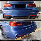 BMW rad 3 F30/F31 2012–2019 Difúzor zadného nárazníka Carbon V9 (pre M-Sport) fotografia 5