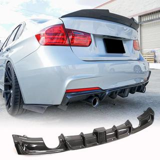 Difúzor zadného nárazníka V2 (pre F30 M-Sport, karbón) BMW rad 3 F30/F31 2012–2019 fotografia 1