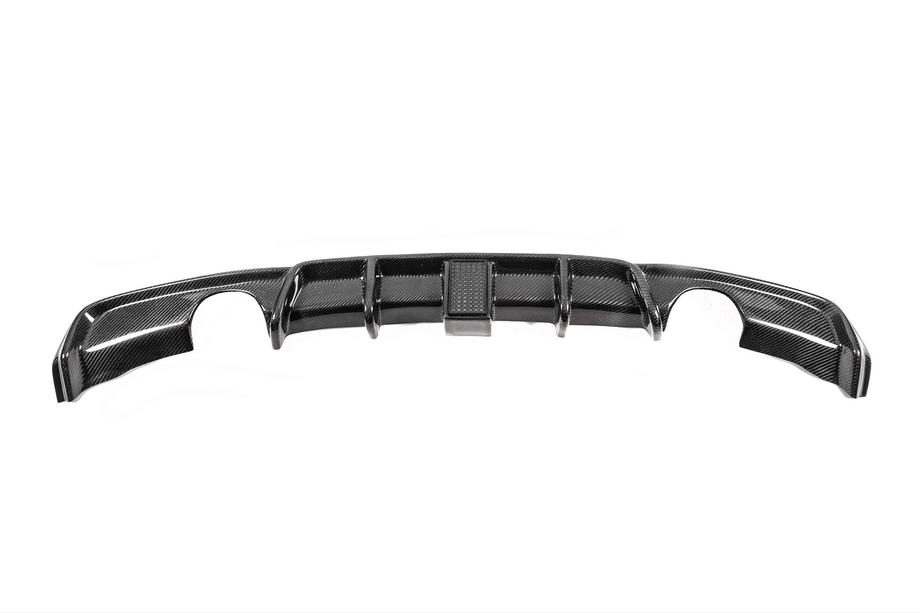 BMW rad 3 F30/F31 2012–2019 Difúzor zadného nárazníka V2 (pre F30 M-Sport, karbón) Fotografia 9
