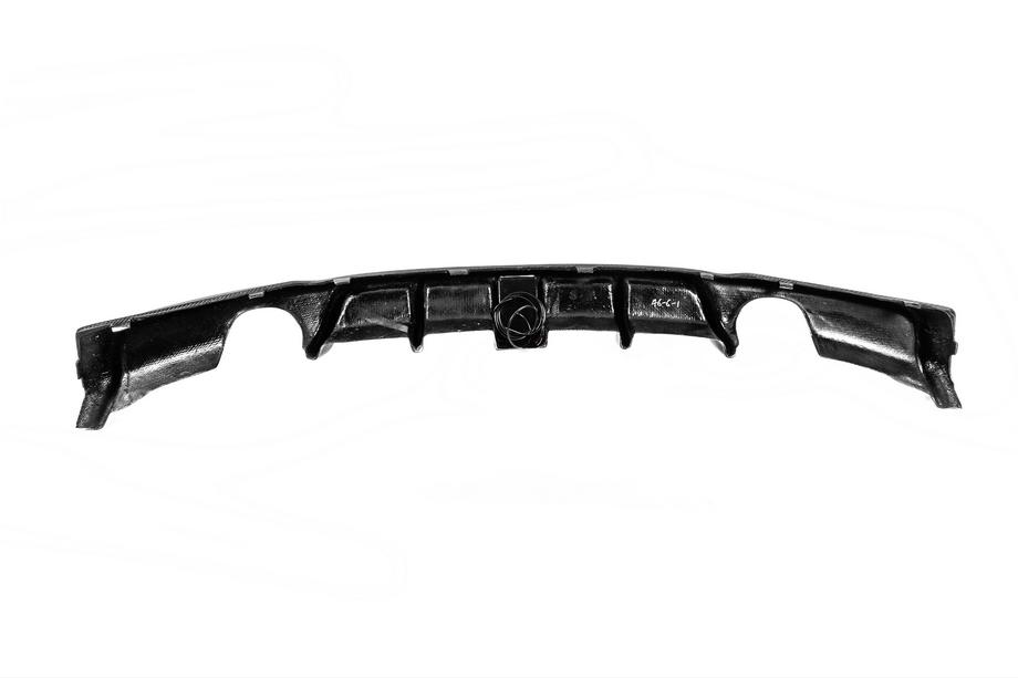 BMW rad 3 F30/F31 2012–2019 Difúzor zadného nárazníka V2 (pre F30 M-Sport, karbón) Fotografia 8