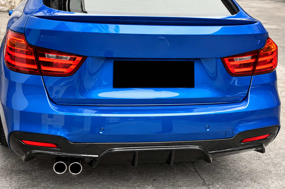 BMW 3. séria F34 2013–2020 Difúzor zadného nárazníka V1 (pre M-Sport, karbón) Image