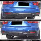 BMW 3. séria F34 2013–2020 Difúzor zadného nárazníka V2 (pre M-Sport, karbón) fotografia 5